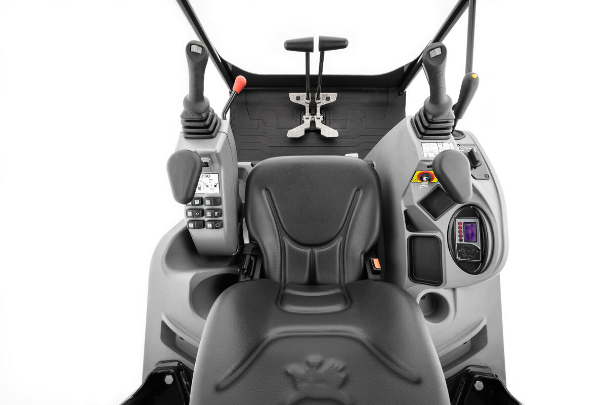 Bobcat E19e minigraver - studiofoto 4
