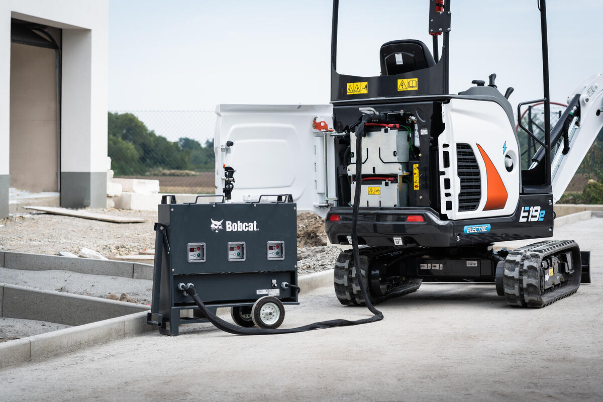 Bobcat E19e minigraver - actiefoto 5