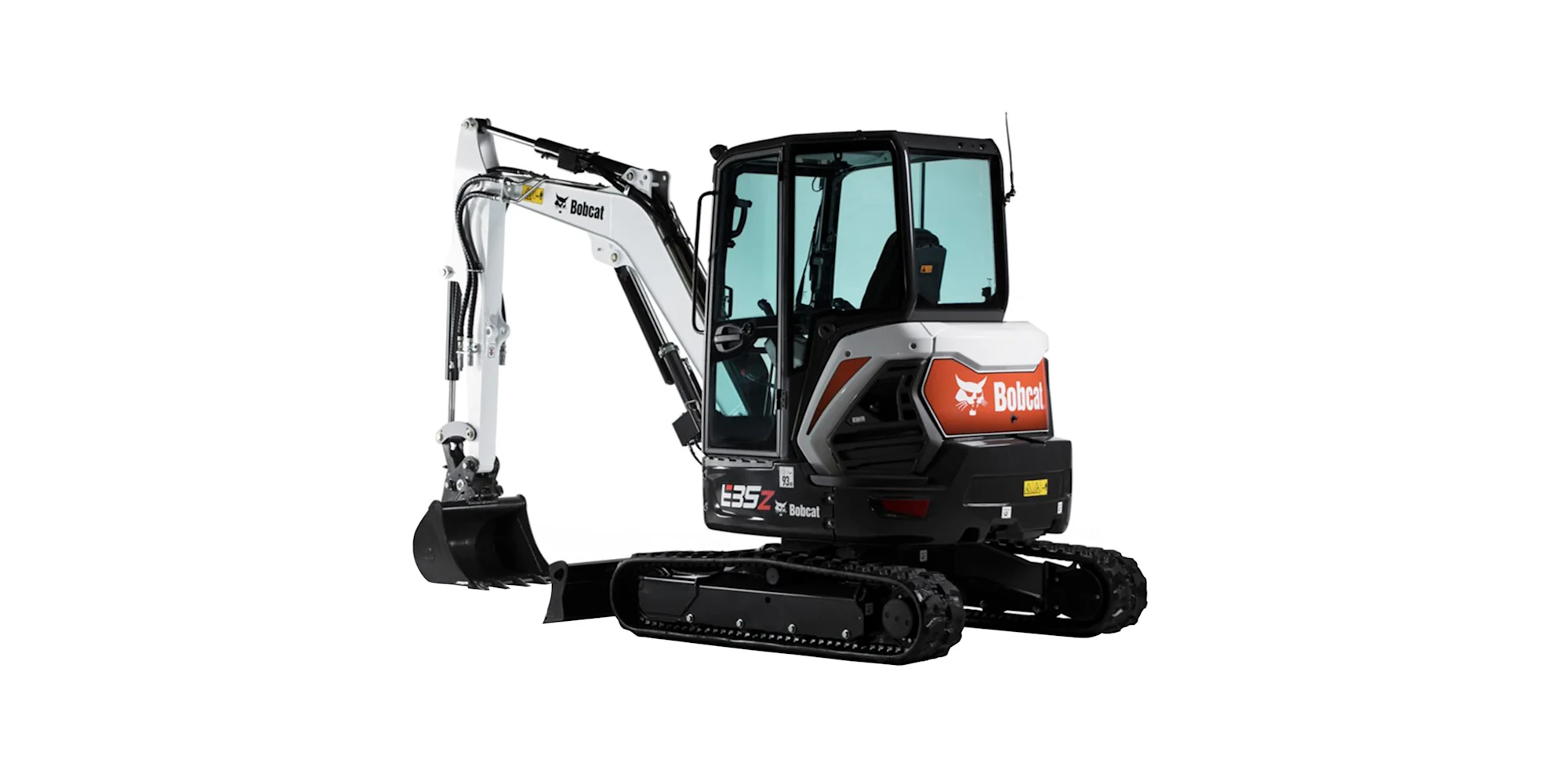 Bobcat E35z graafmachine - studiofoto
