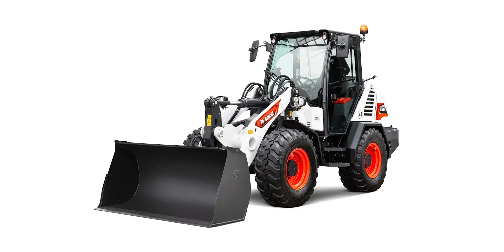 Bobcat L95 compacte wiellader - studiofoto 2