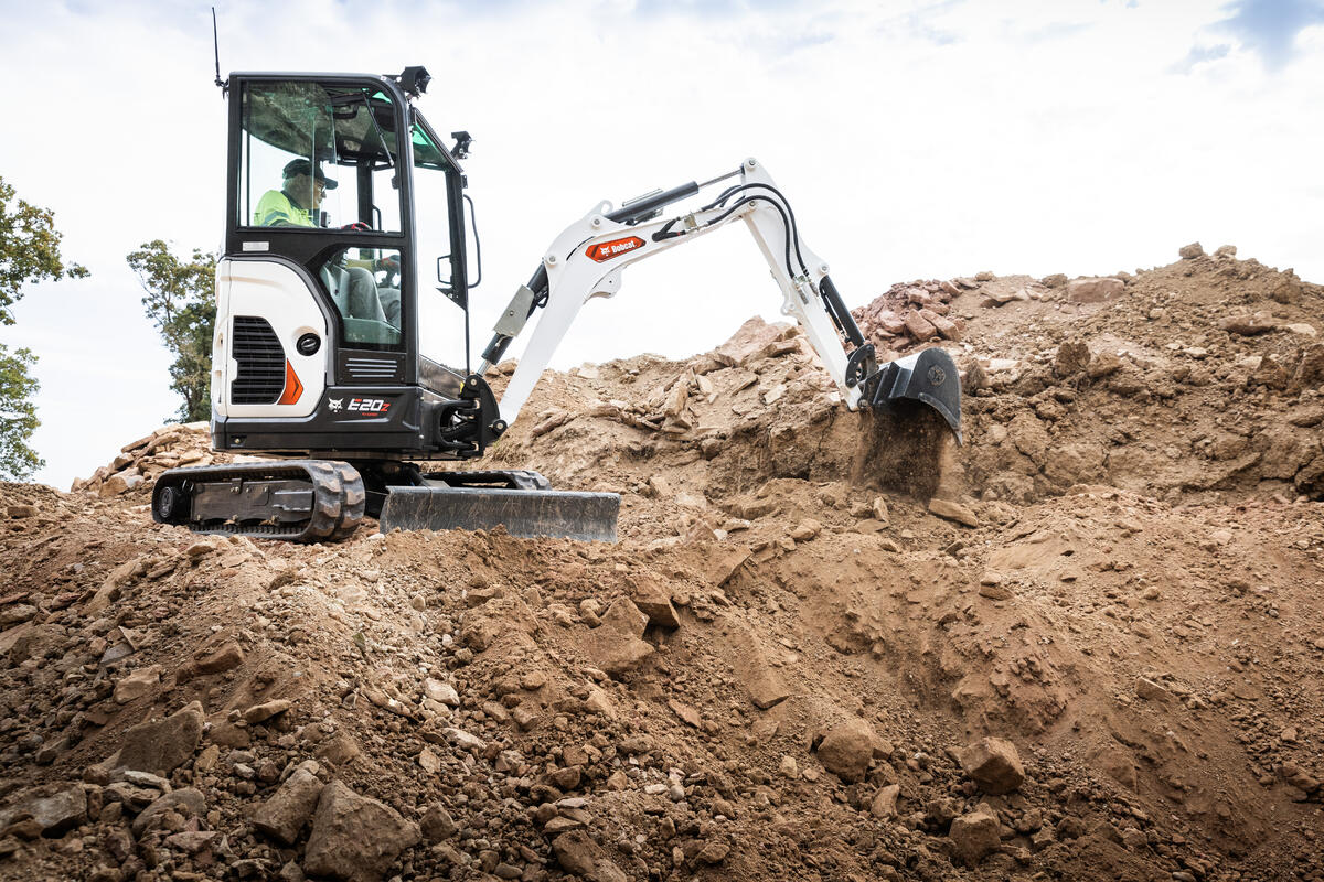 Bobcat E20z R2 Serie minigraver 3