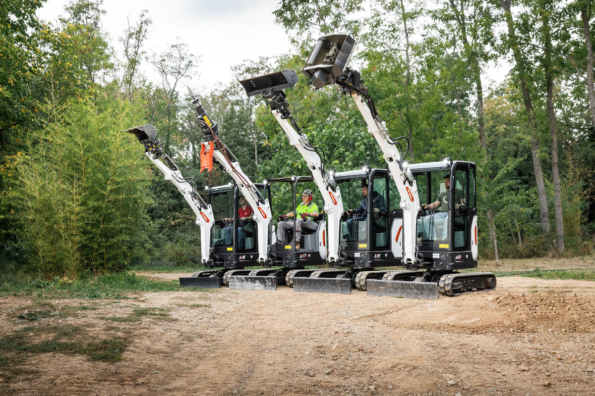 Bobcat E17z R2-serie minigraver