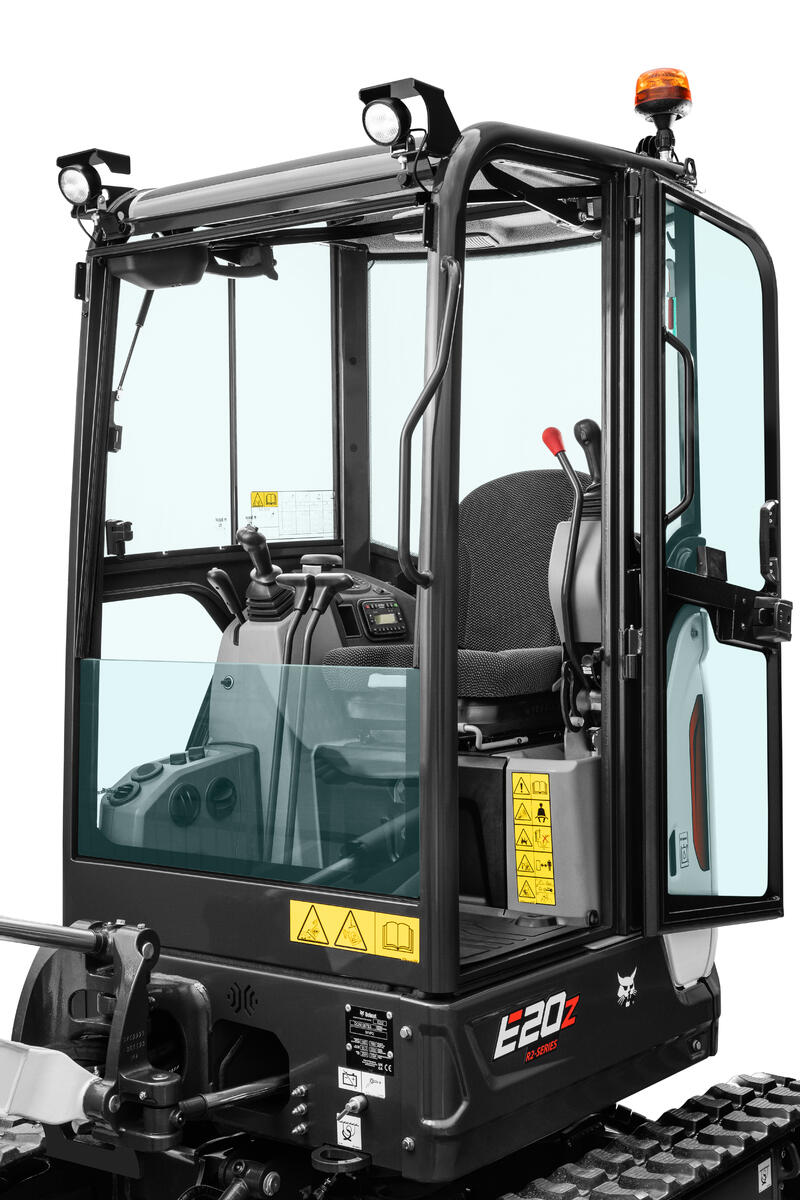 Bobcat E20z R2 Serie minigraver - studiofoto