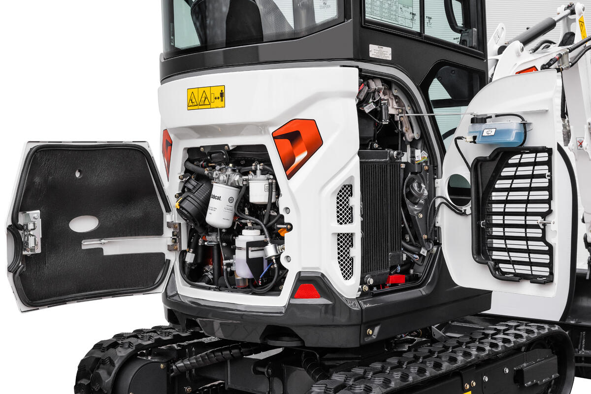Bobcat E20z R2 Serie minigraver - studiofoto 2