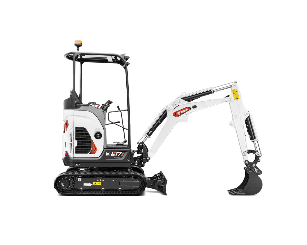 Bobcat E17z R2-serie minigraver - studiofoto 4