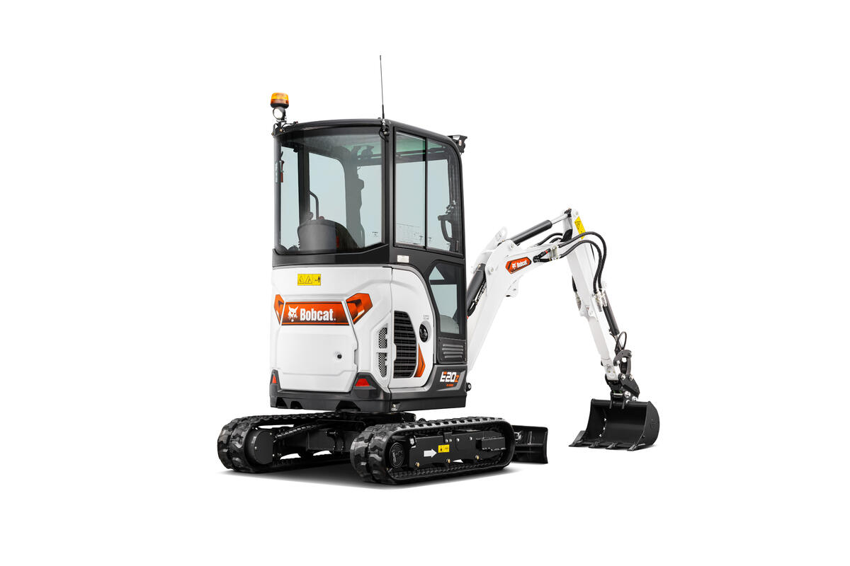 Bobcat E20z R2 Serie minigraver - studiofoto 5