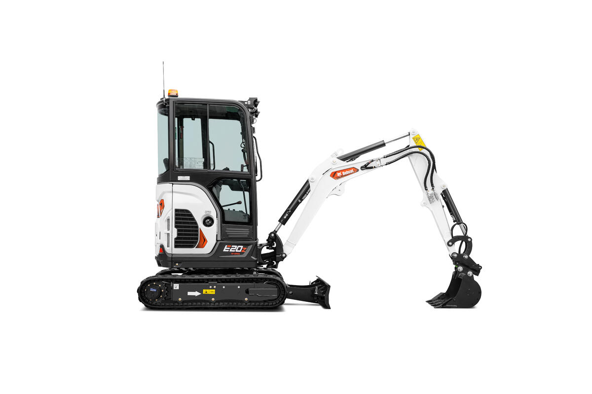 Bobcat E20z R2 Serie minigraver - studiofoto 7