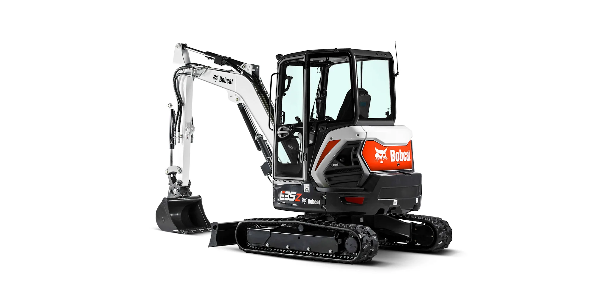 Bobcat E35z graafmachine - studiofoto 2