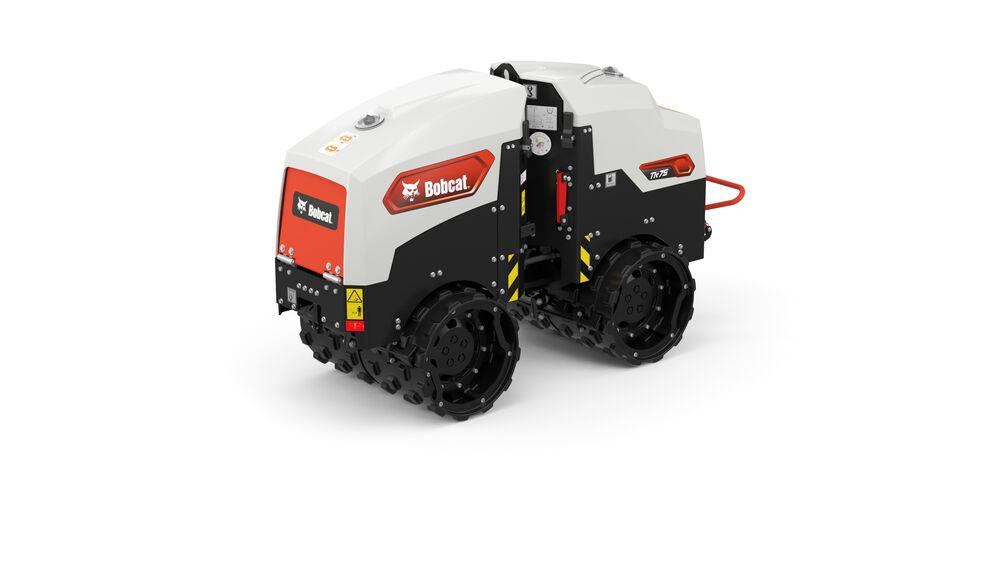 Bobcat TR75 greppelwals 7